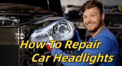 Com reparar els fars del cotxe?