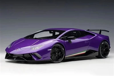 Rodes modificades Lamborghini Huracan Performante blau-violeta